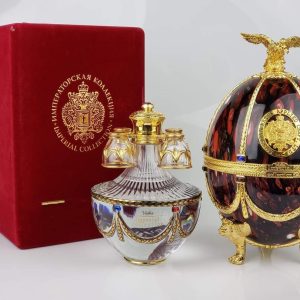 Imperial Collection Vodka Fabergé Egg Ruby 40% Vol. 0,7l in Giftbox