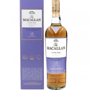 Macallan Fine Oak 18 Year Scotch